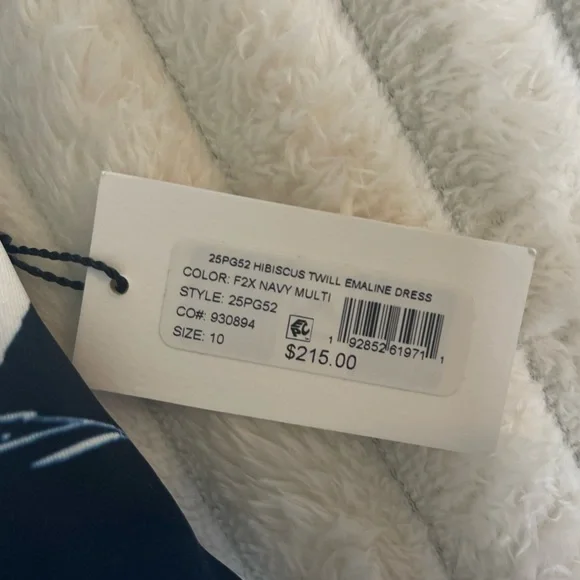 Milly Minis hibiscus Navy dress girls size 10 - never worn before Formal